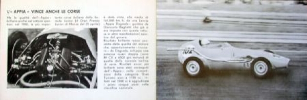 Lancia Appia Modellprogramm 1954 "Questa meravigliosa"  Automobilprospekt (5272)